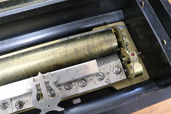 A Swiss six air musical box